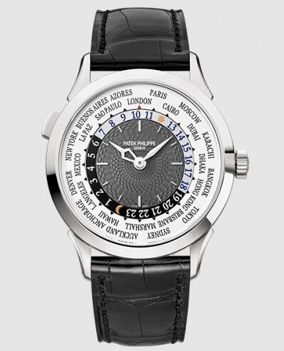 Replica Watch Patek Philippe World Time 5230 White Gold Grey 5230G-001